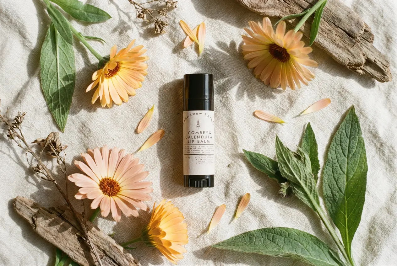 Comfrey & Calendula Lip Balm