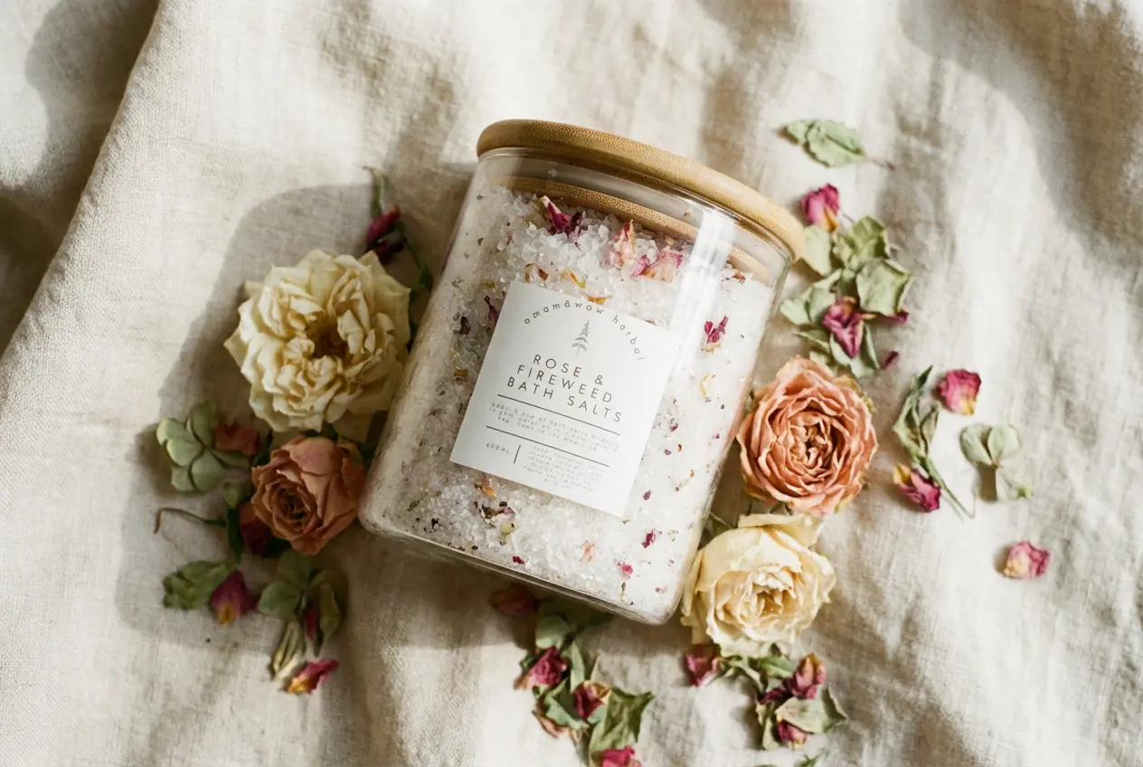 Rose & Fireweed Bath Salts